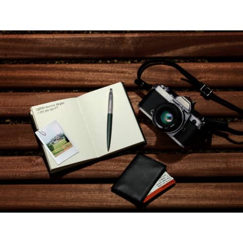 Penna a sfera Parker Jotter XL Green CT punta M Parker inchiostro blu 2068511